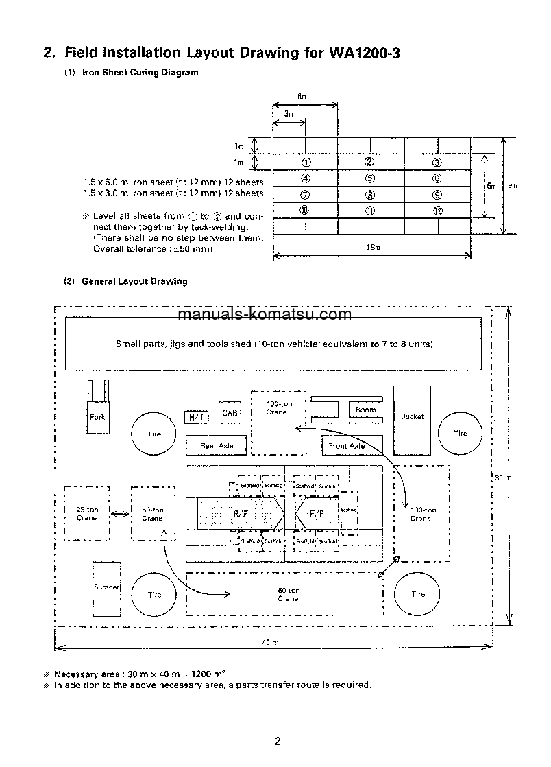 Protected: WA1200-3(JPN) S/N 50001-UP Field assembly manual (English)