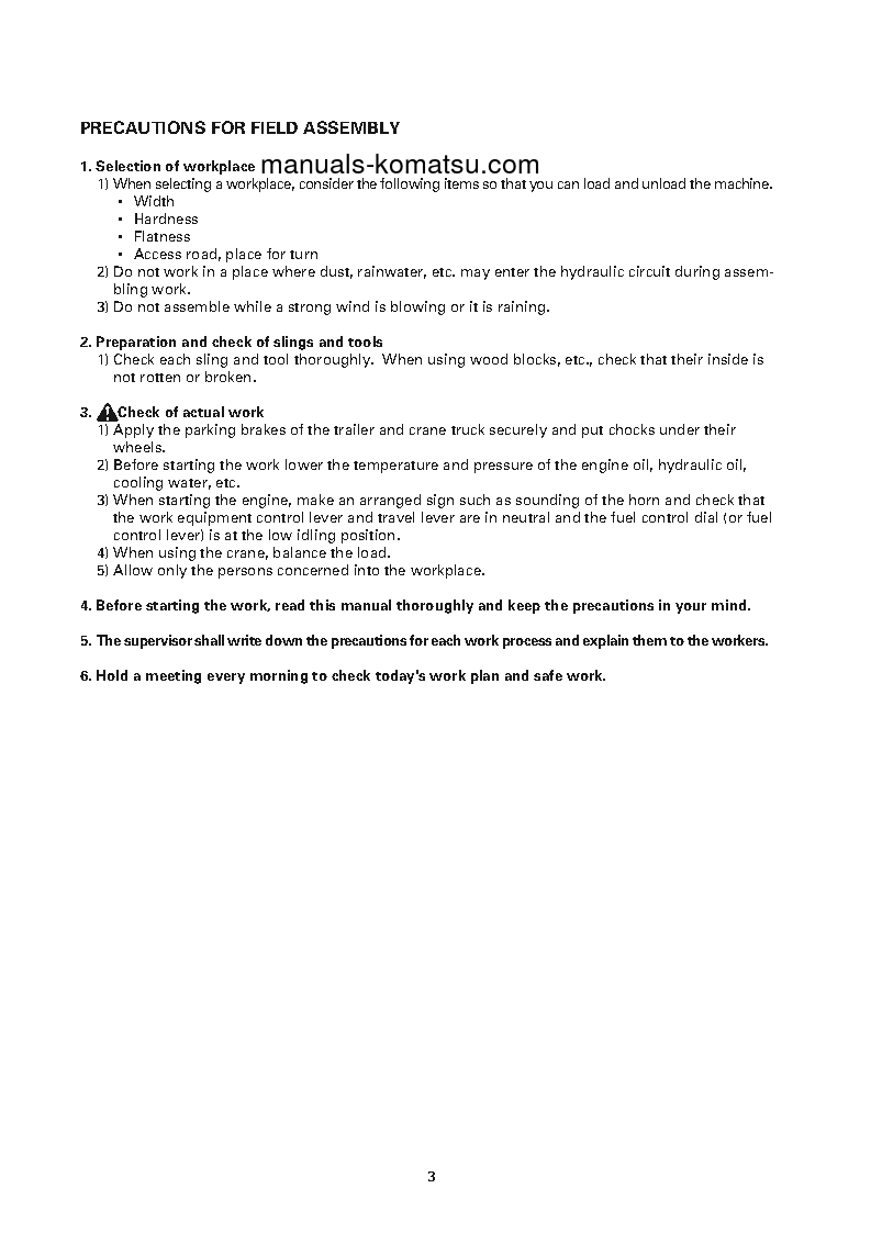 Protected: D475A-5(JPN)-FOR ALASKA EXTREME COLD TERRAIN S/N 20001-UP Field assembly manual (English) Protected: D475A-5(JPN)-FOR ALASKA EXTREME COLD TERRAIN S/N 20001-UP Field assembly manual (English)
