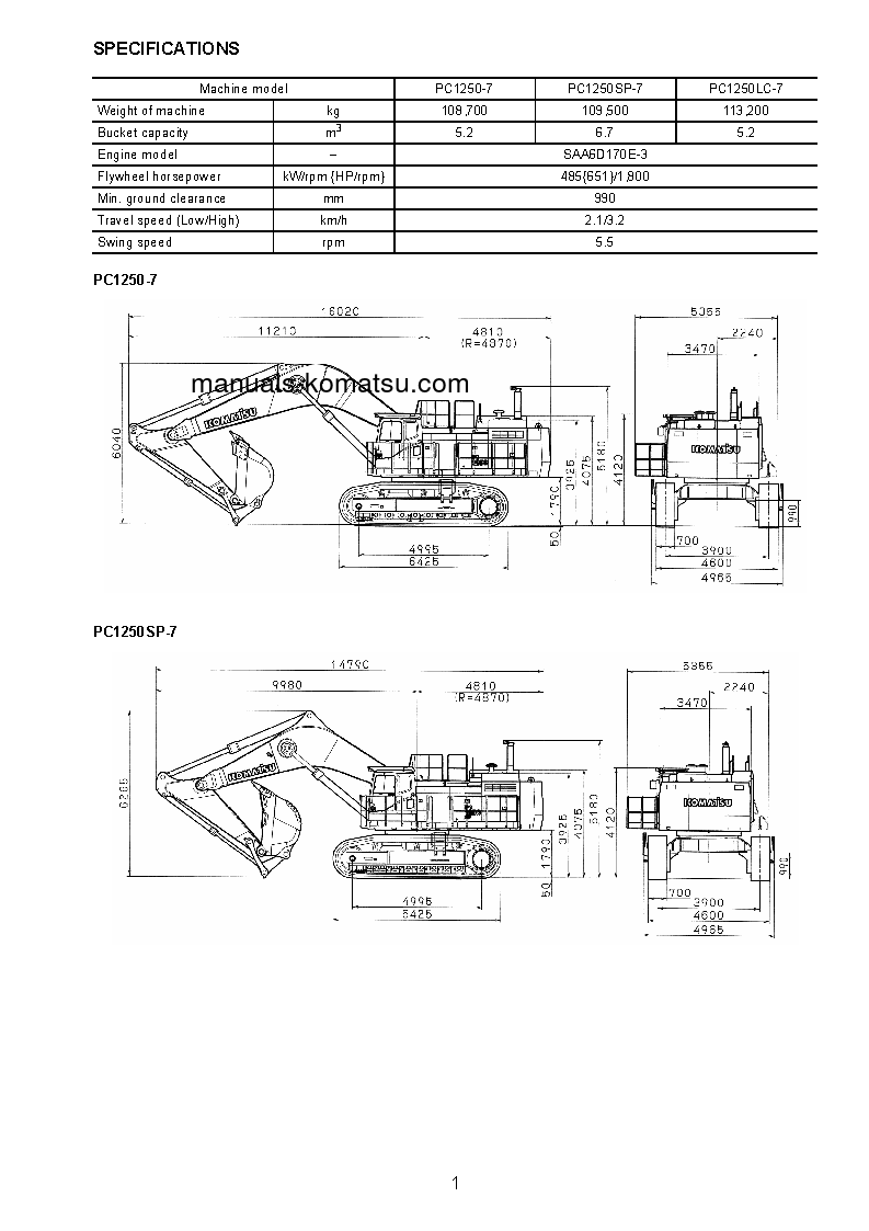 Protected: PC1250-7(JPN) S/N 20001-UP Field assembly manual (English)