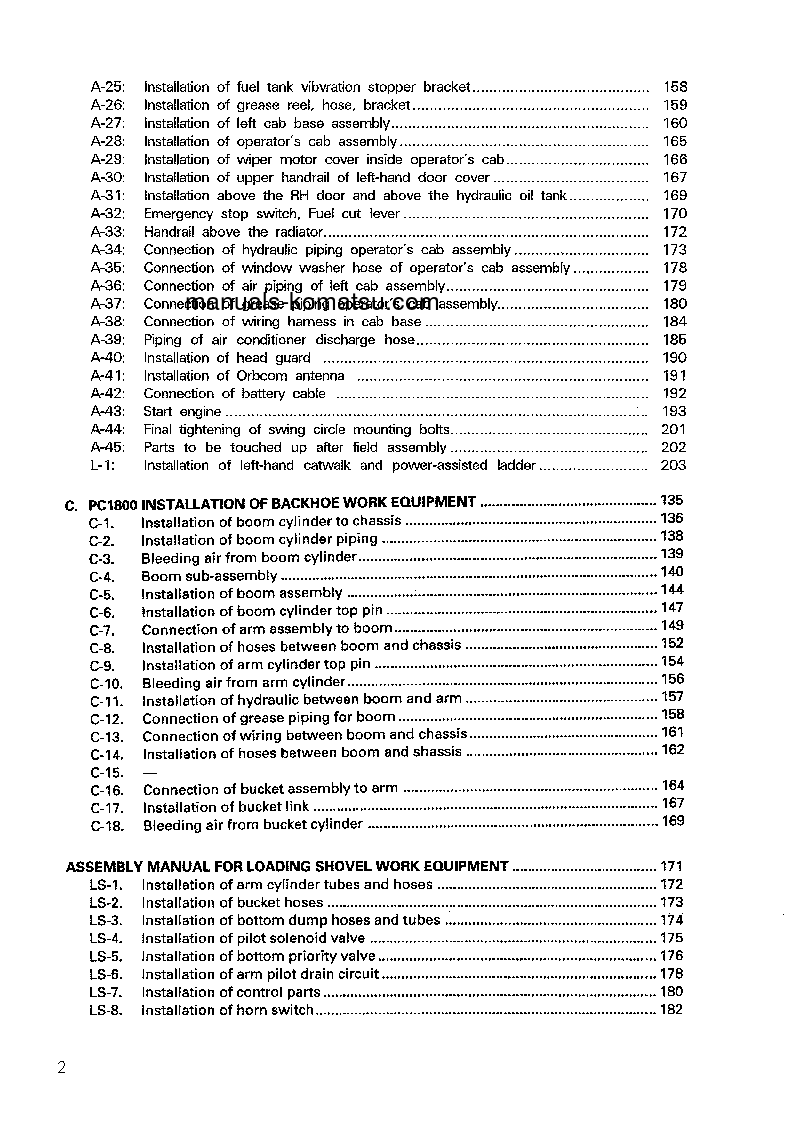 Protected: PC1800-6(JPN) S/N 11002-UP Field assembly manual (English)