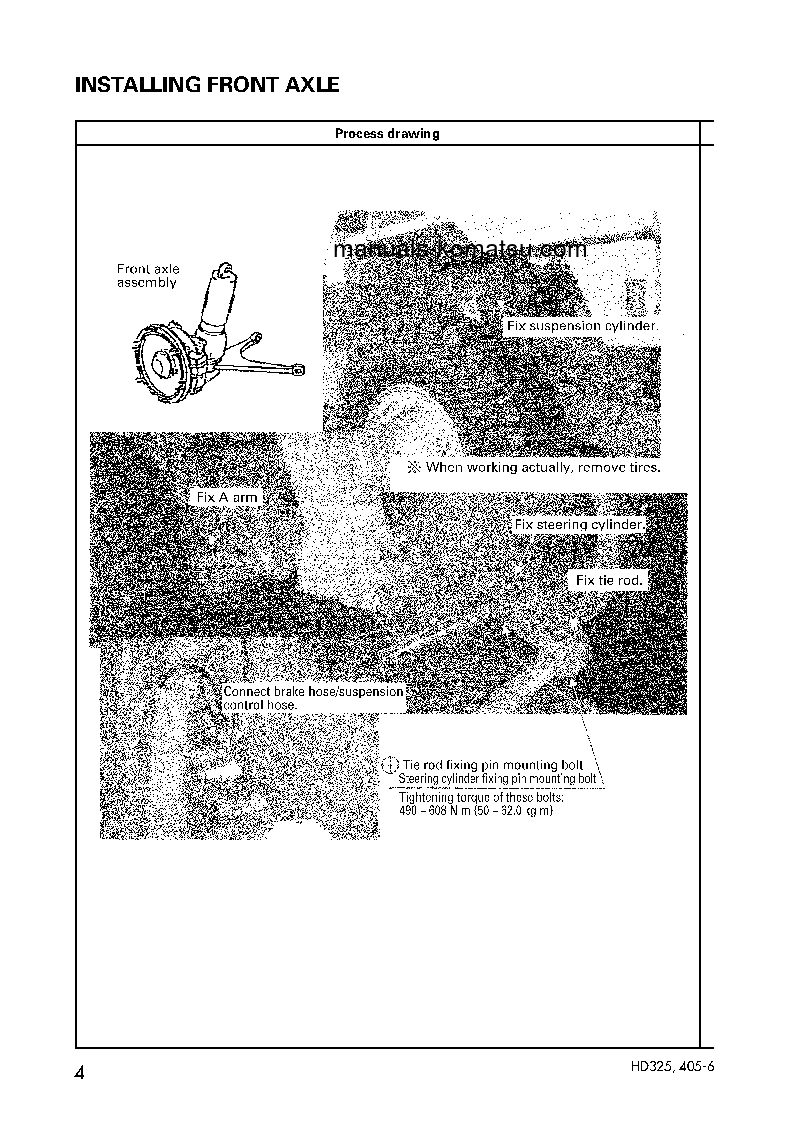 Protected: HD325-6(JPN) S/N 5680-UP Field assembly manual (English)