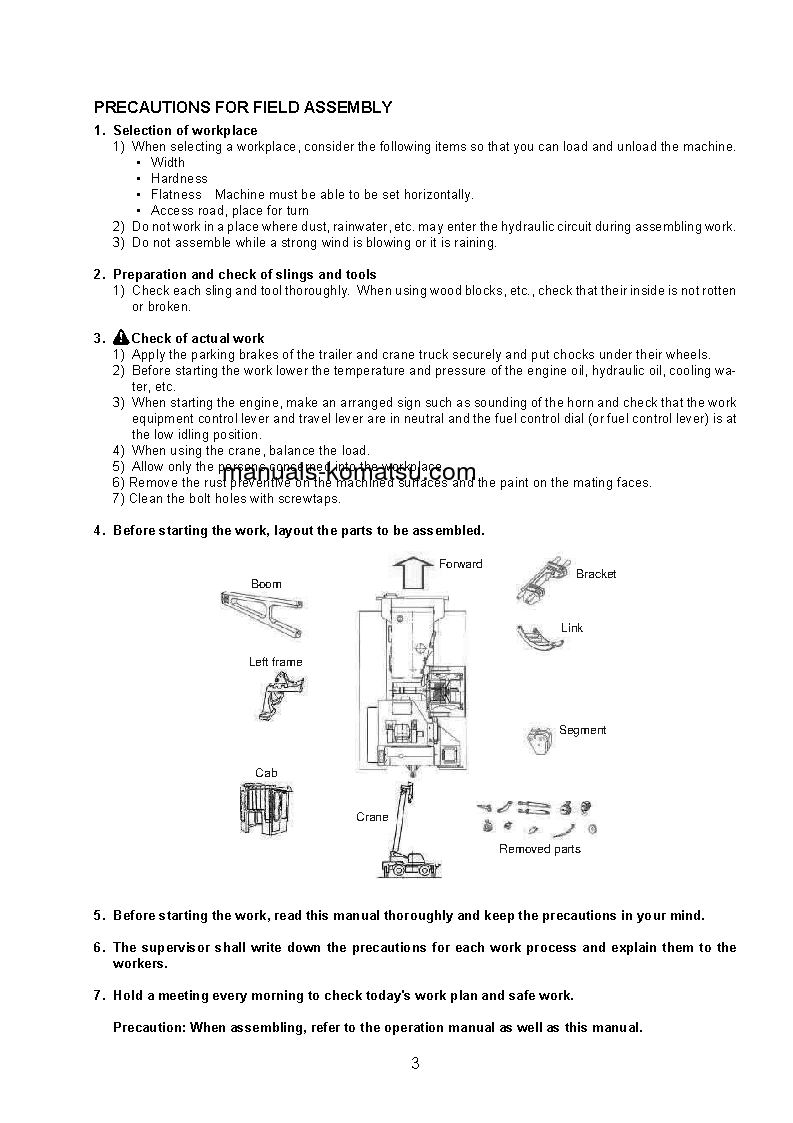 Protected: D155C-1(JPN)–50C DEGREE S/N 31626-UP Field assembly manual (English)