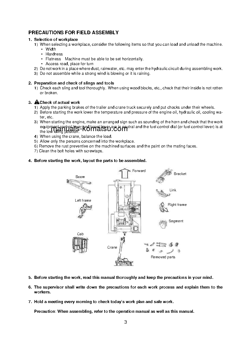 Protected: D355C-3(JPN)–50C DEGREE S/N 14543-15478 Field assembly manual (English)