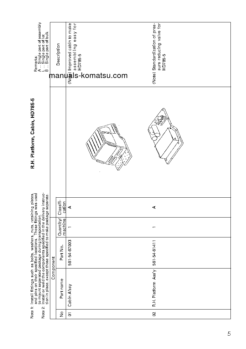 Protected: HD785-5(USA)-LC S/N A10144-UP Field assembly manual (English)