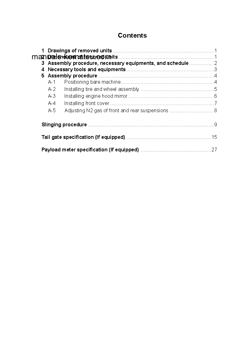 Protected: HM400-1(JPN) S/N 1001-UP Field assembly manual (English)