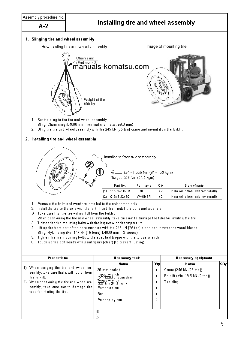 Protected: HM400-1(JPN) S/N 1001-UP Field assembly manual (English)