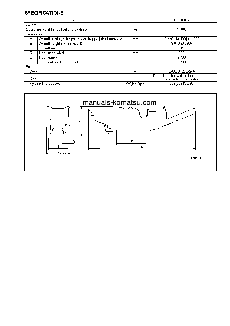 Protected: BR550JG-1(JPN) S/N 1001-UP Field assembly manual (English)