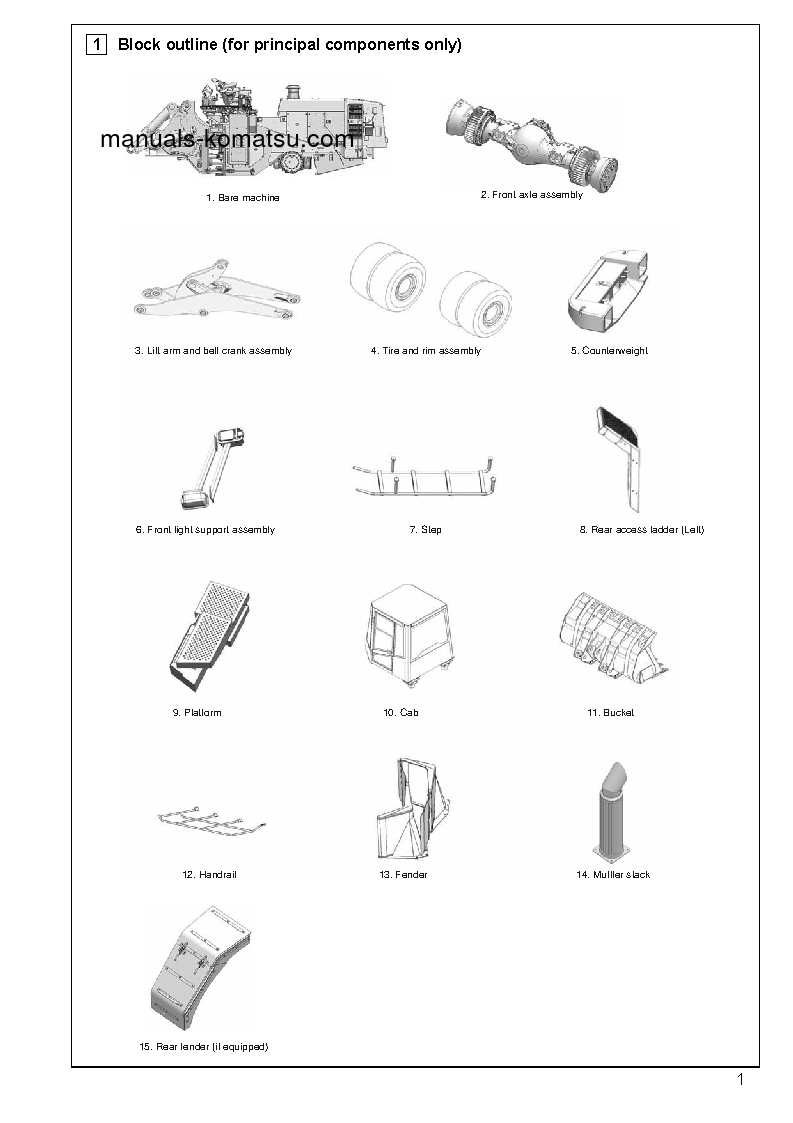 Protected: WA600-6(JPN) S/N 60001-UP Field assembly manual (English)