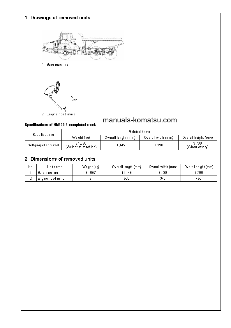 Protected: HM350-2(JPN) S/N 2001-UP Field assembly manual (English)