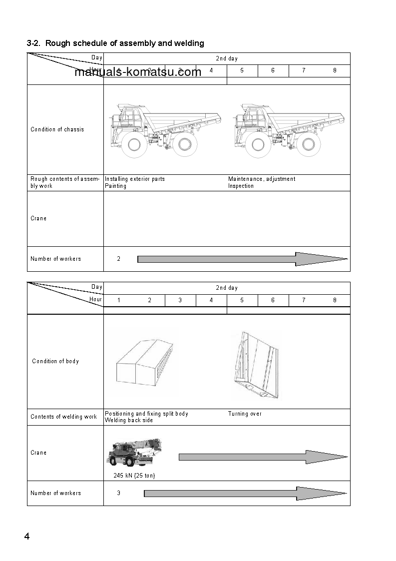 Protected: HD405-7(JPN) S/N 3001-3035 Field assembly manual (English)