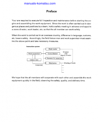 D275A-5(JPN) S/N 25001-UP Field assembly manual (English)