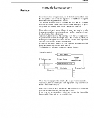 D275AX-5(JPN)-TIER3 S/N 30001-40000 Field assembly manual (English)