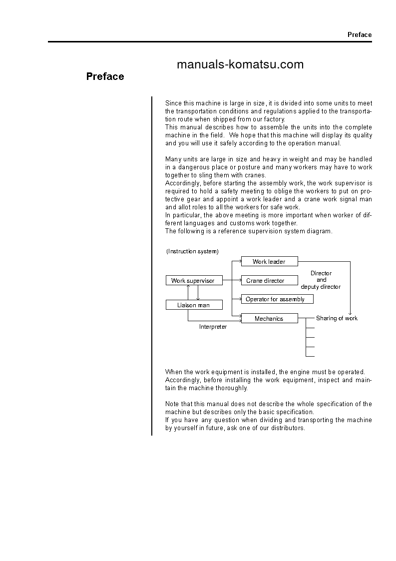 Protected: D275AX-5(JPN)-E0 S/N 30001-40000 Field assembly manual (English)