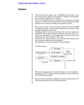 D375A-5(JPN)-TIER3 S/N 50001-UP Field assembly manual (English)