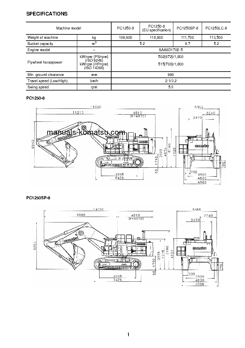 Protected: PC1250LC-8(JPN) S/N 30001-UP Field assembly manual (English)