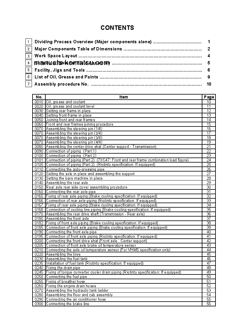 Protected: WA800-3(JPN)-TIER2 S/N 70001-UP Field assembly manual (English)