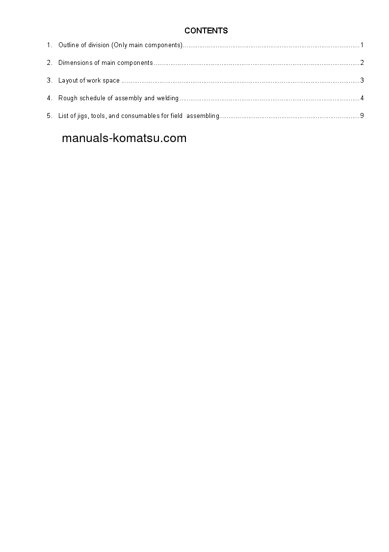 Protected: HD785-7(IND)-50C DEGREE M/C SPEC S/N N10001-N10560 Field assembly manual (English)