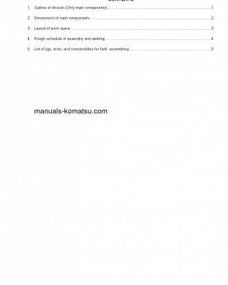 HD785-7(JPN) S/N 7001-9999 Field assembly manual (English)