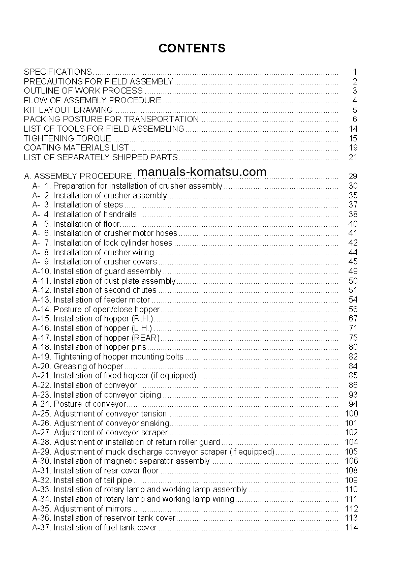 Protected: BR580JG-1(JPN) S/N 1001-UP Field assembly manual (English)