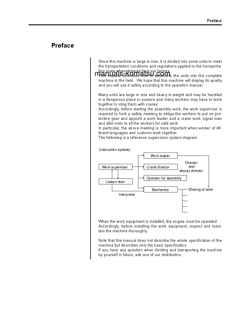 Protected: D275A-5(JPN)-W/O EGR S/N 35001-45000 Field assembly manual (English)