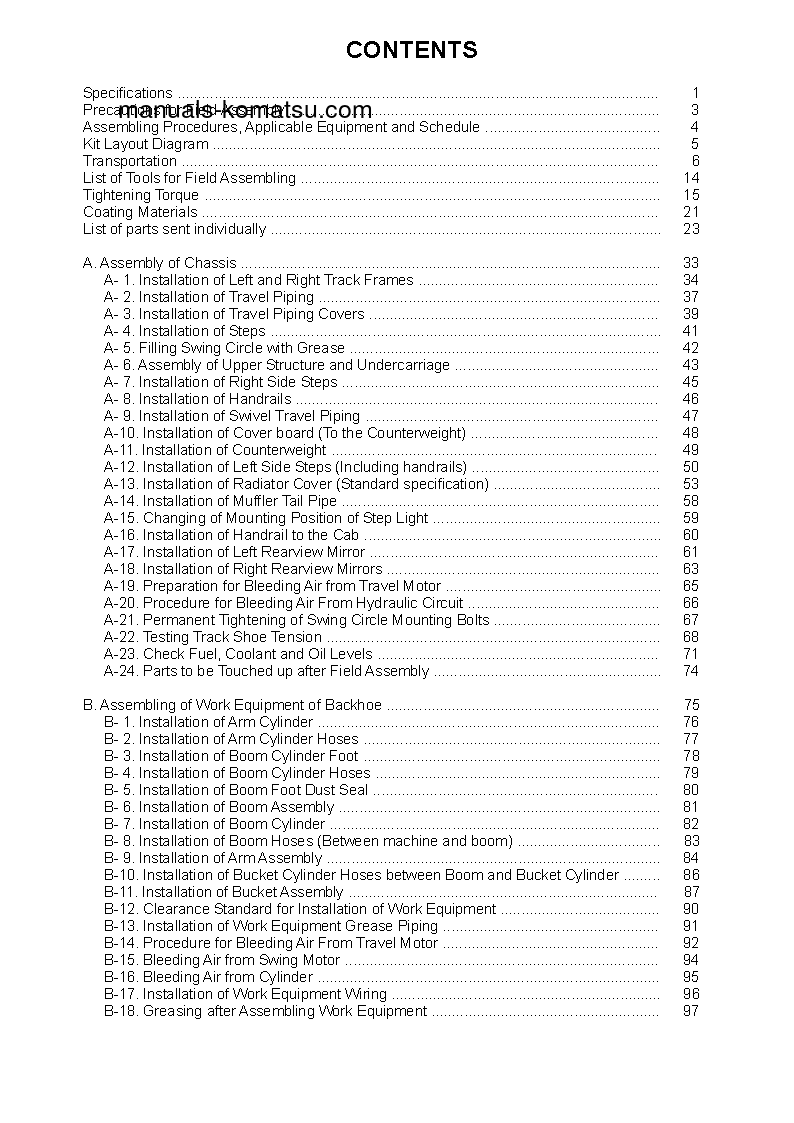 Protected: PC1250-8(JPN)-R S/N 35001-UP Field assembly manual (English)