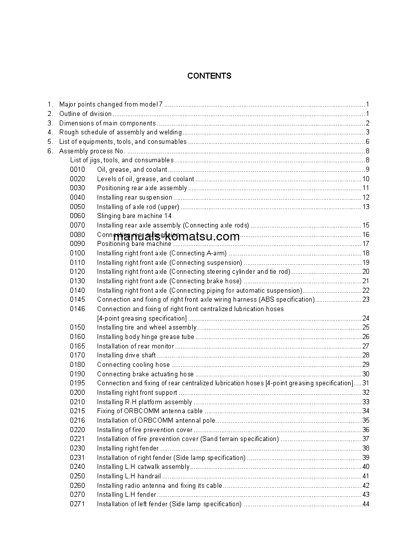 Protected: HD465-7(JPN)-R S/N 15001-UP Field assembly manual (English)