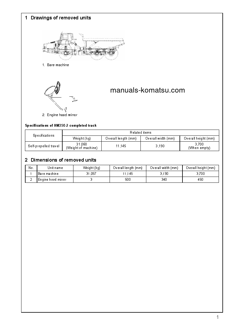 Protected: HM350-2(JPN)-R S/N 7001-UP Field assembly manual (English)