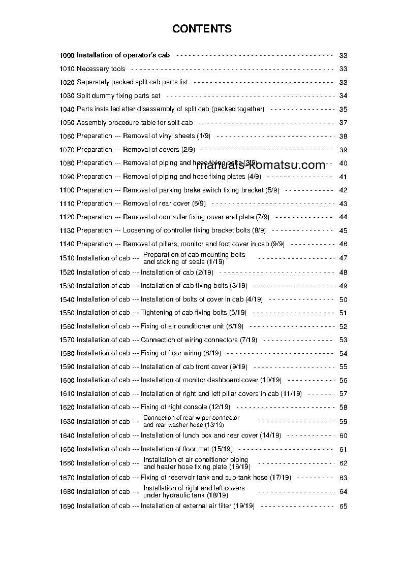 Protected: WA500-6(JPN) S/N 55001-UP Field assembly manual (English)