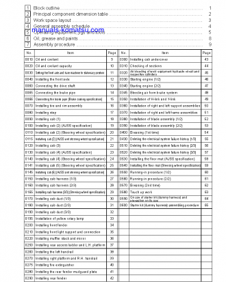WD600-6(JPN) S/N 55001-UP Field assembly manual (English)
