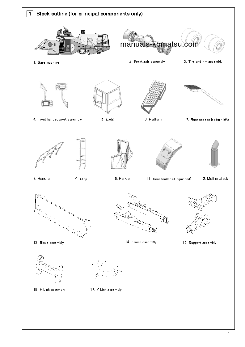 Protected: WD600-6(JPN) S/N 55001-UP Field assembly manual (English)