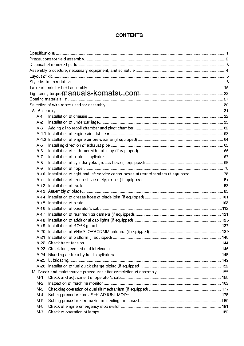 Protected: D375A-6(JPN)-MINING SPEC. S/N 60001-UP Shop (repair) manual (English)