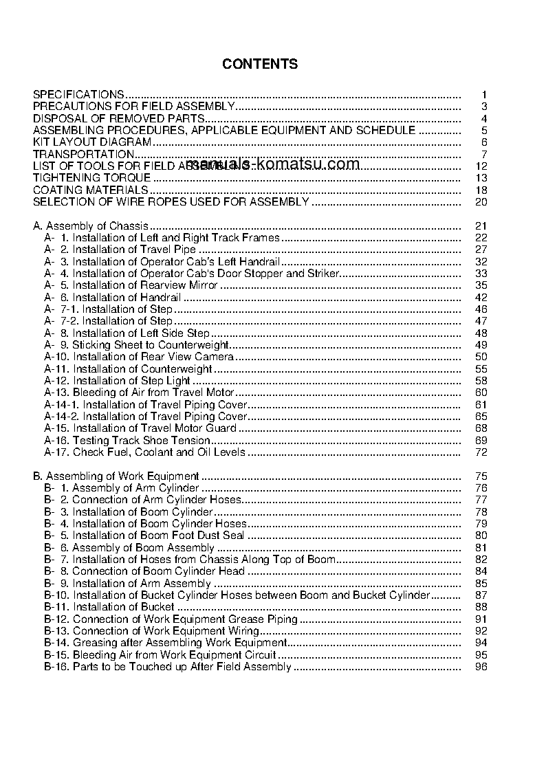 Protected: PC600-8(JPN)-E0 S/N 65001-UP Field assembly manual (English)