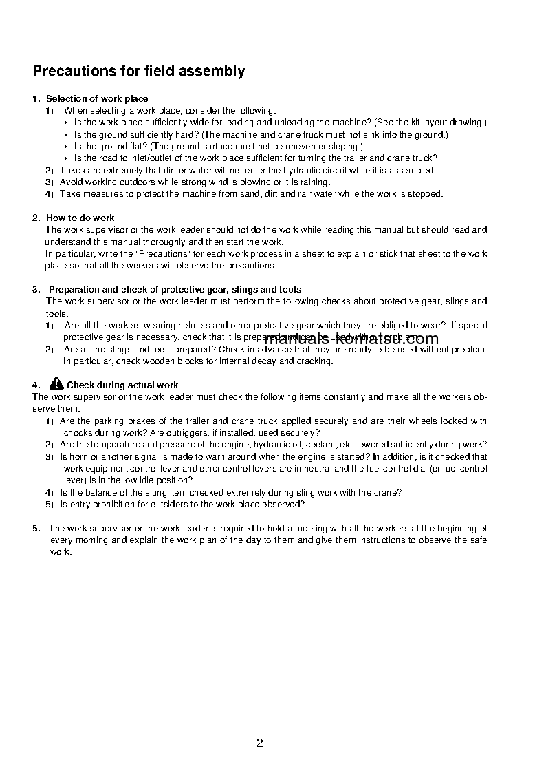 Protected: PC490LC-10(JPN) S/N 80001-UP Field assembly manual (English)