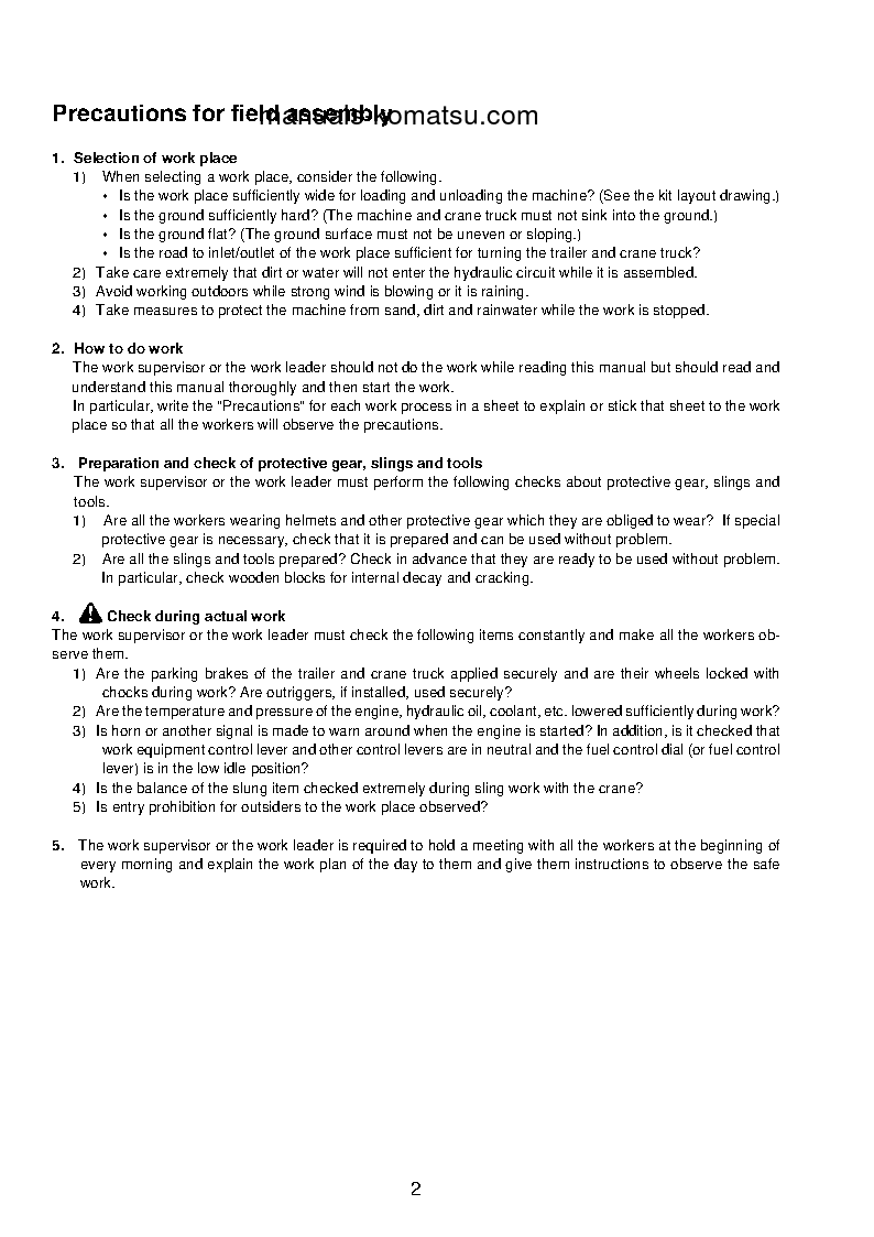 Protected: PC360LC-10(JPN) S/N 70001-UP Field assembly manual (English)