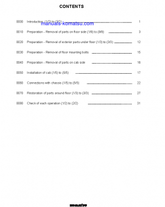 GD755-5(JPN)-R S/N 10001-UP Field assembly manual (English)