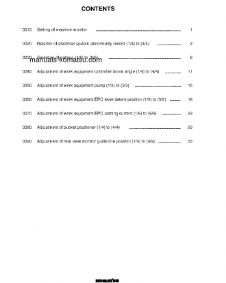WA380-7(JPN) S/N 10001-UP Field assembly manual (English)
