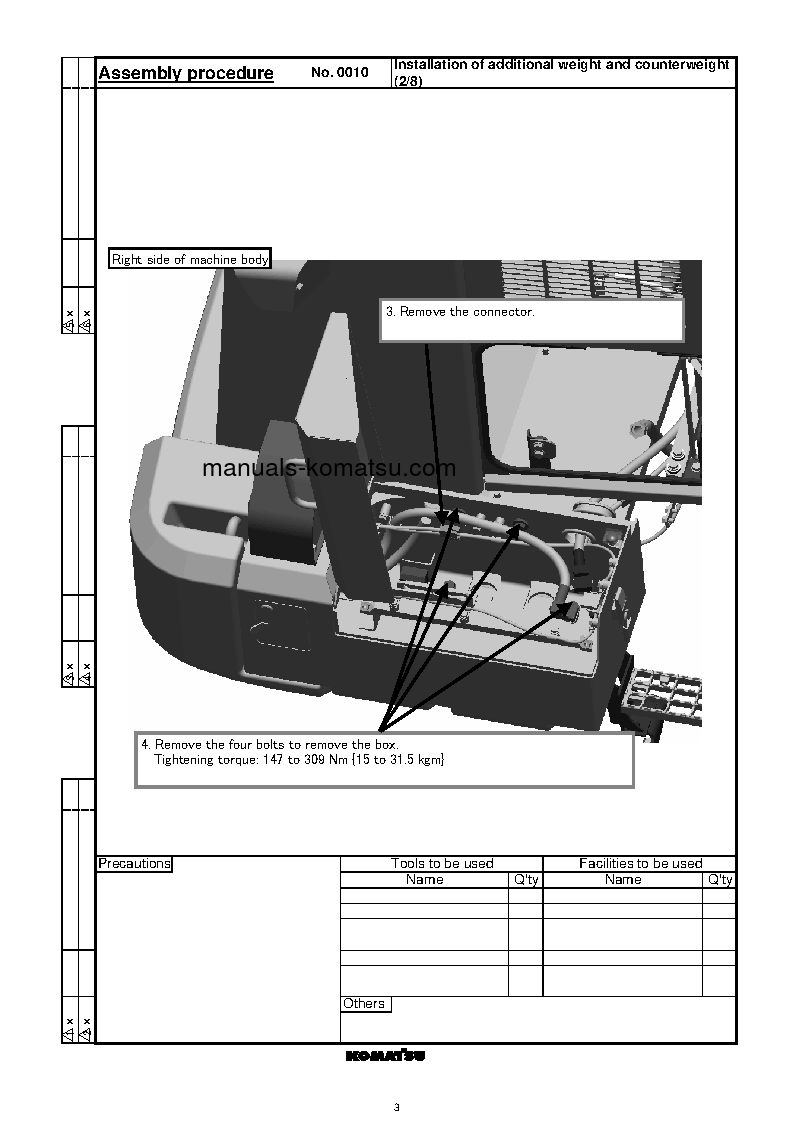 Protected: WA500-7(JPN) S/N 10001-UP Field assembly manual (English)