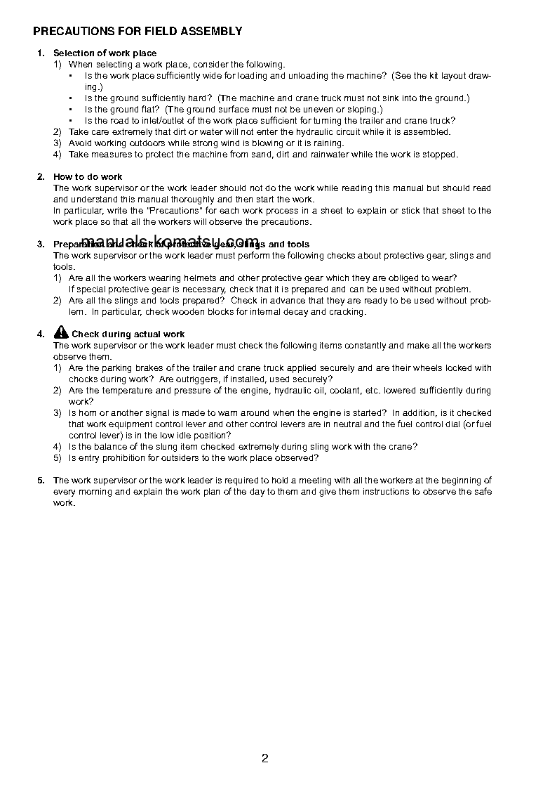 Protected: PC1250SP-8(JPN)-R, FOR KAL S/N 35406-UP Field assembly manual (English) Protected: PC1250SP-8(JPN)-R, FOR KAL S/N 35406-UP Field assembly manual (English)