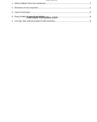 HD785-7(JPN) S/N 30001-UP Field assembly manual (English)
