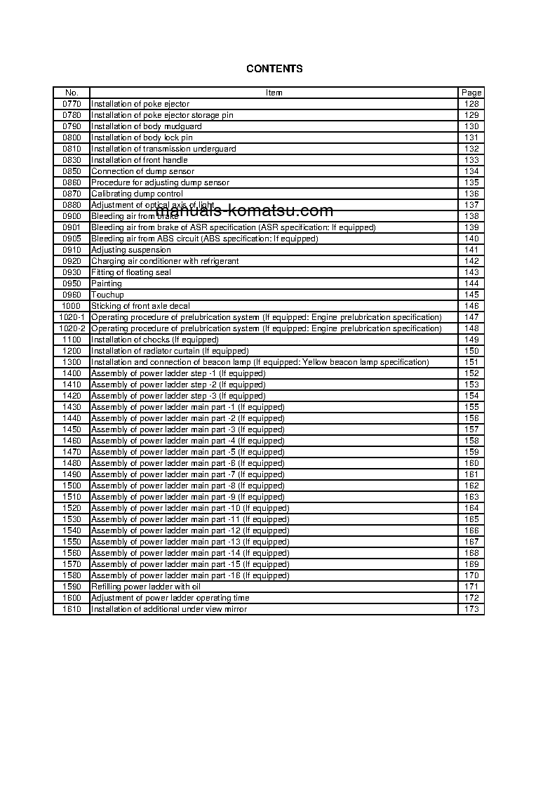 Protected: HD785-7(JPN) S/N 30001-UP Field assembly manual (English)