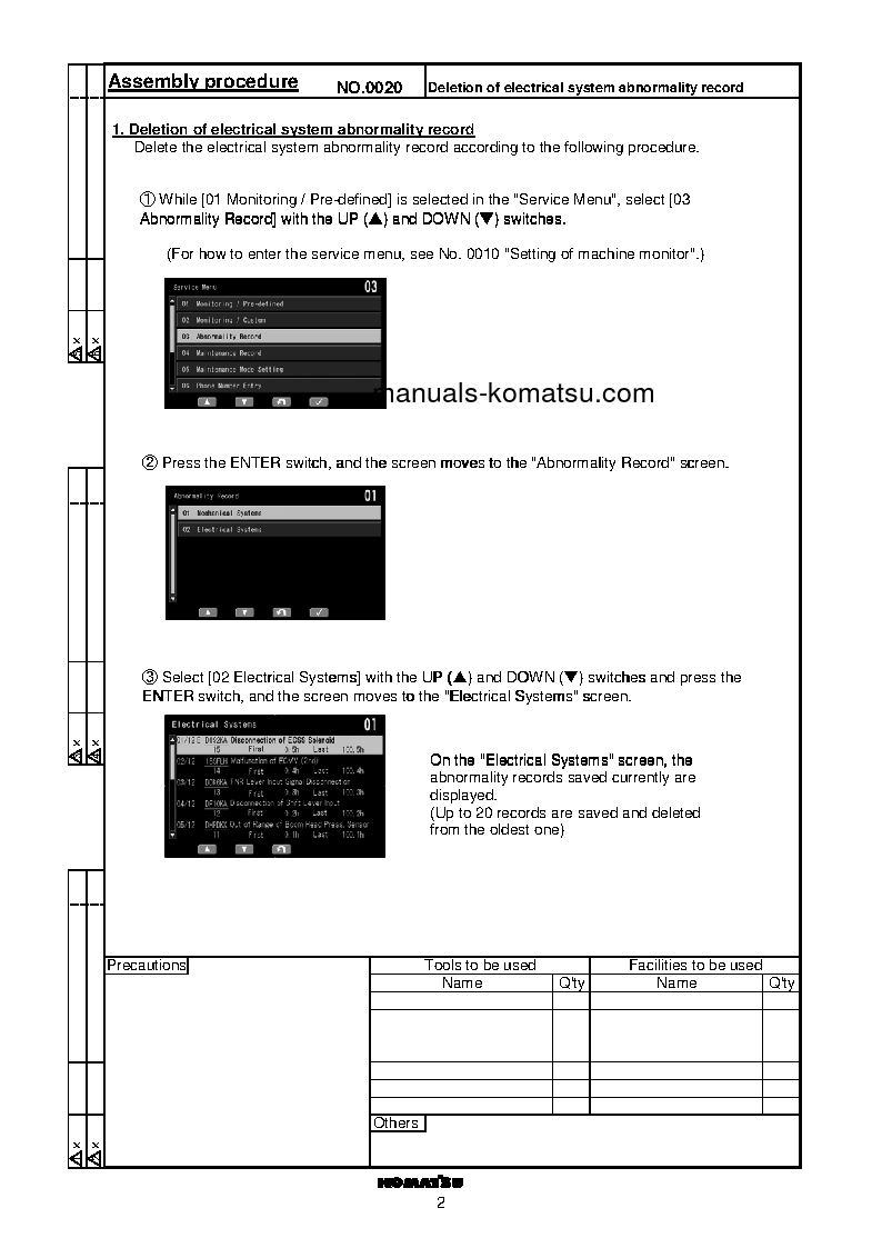 Protected: HD465-7(DEU)-TIER3 S/N 10739-UP Field assembly manual (English)