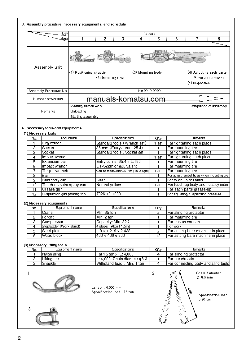 Protected: HM400-3(JPN)-R S/N 8001-UP Field assembly manual (English)