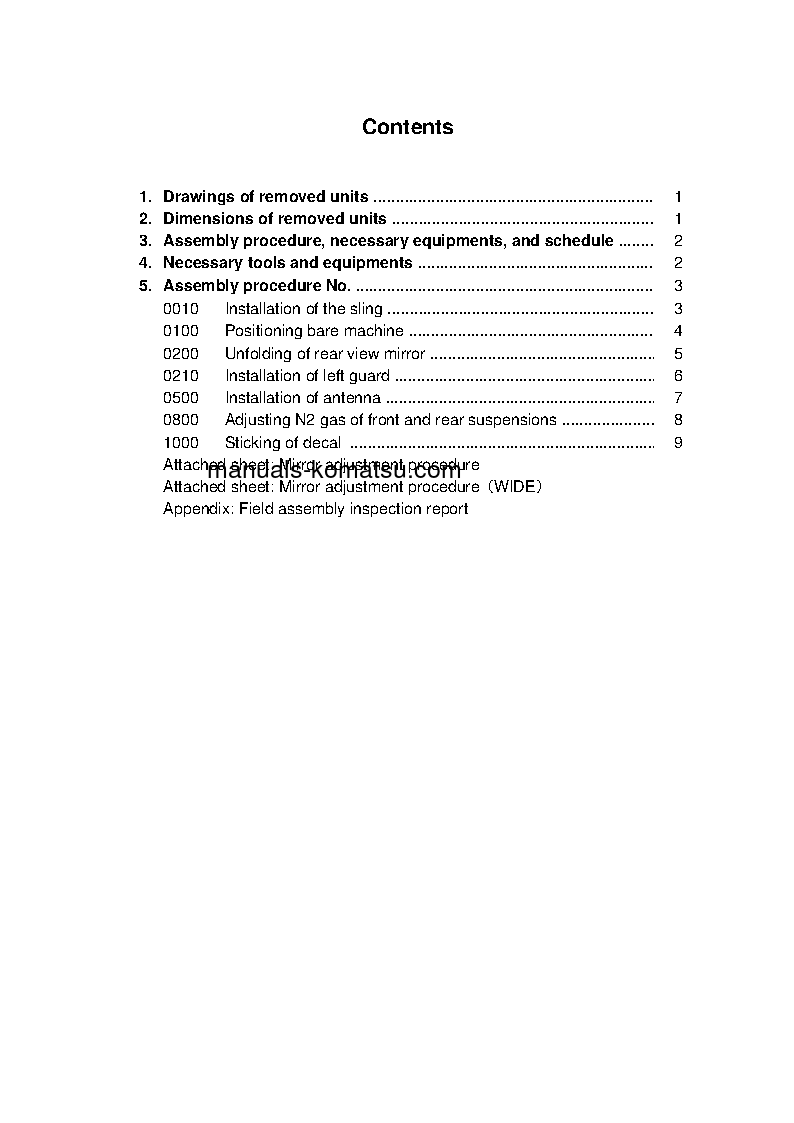 Protected: HM400-3(JPN)-M0 S/N 5001-UP Field assembly manual (English)