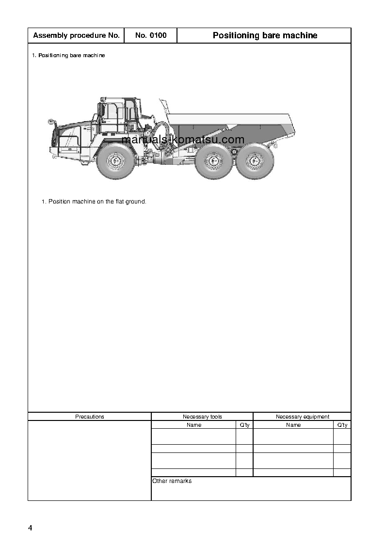 Protected: HM400-3(JPN)-M0 S/N 5001-UP Field assembly manual (English)
