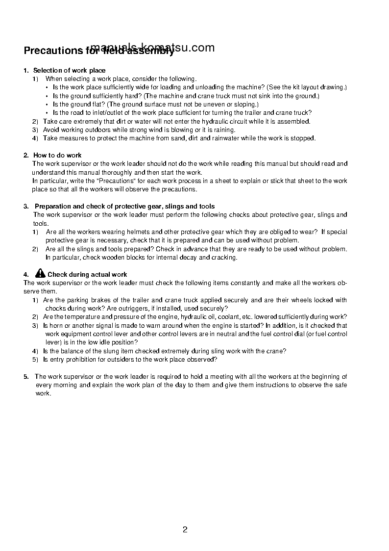 Protected: PC490LC-11(JPN)-FOR EU S/N 85001-UP Field assembly manual (English)