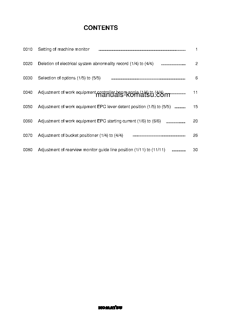 Protected: WA470-8(JPN) S/N 100001-UP Field assembly manual (English)