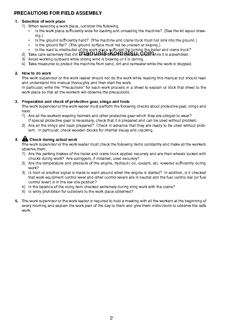 Protected: D155AXI-8(JPN) S/N 100040-UP Field assembly manual (English)