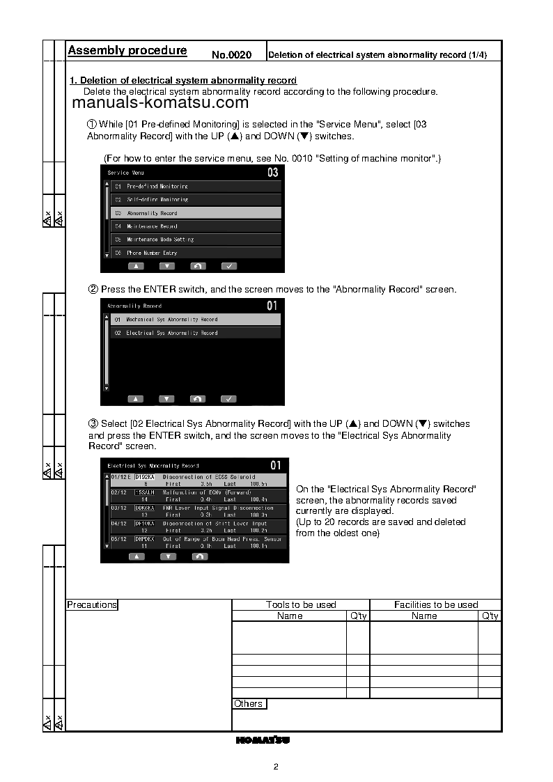 Protected: WA380-8(JPN) S/N 15001-UP Field assembly manual (English)