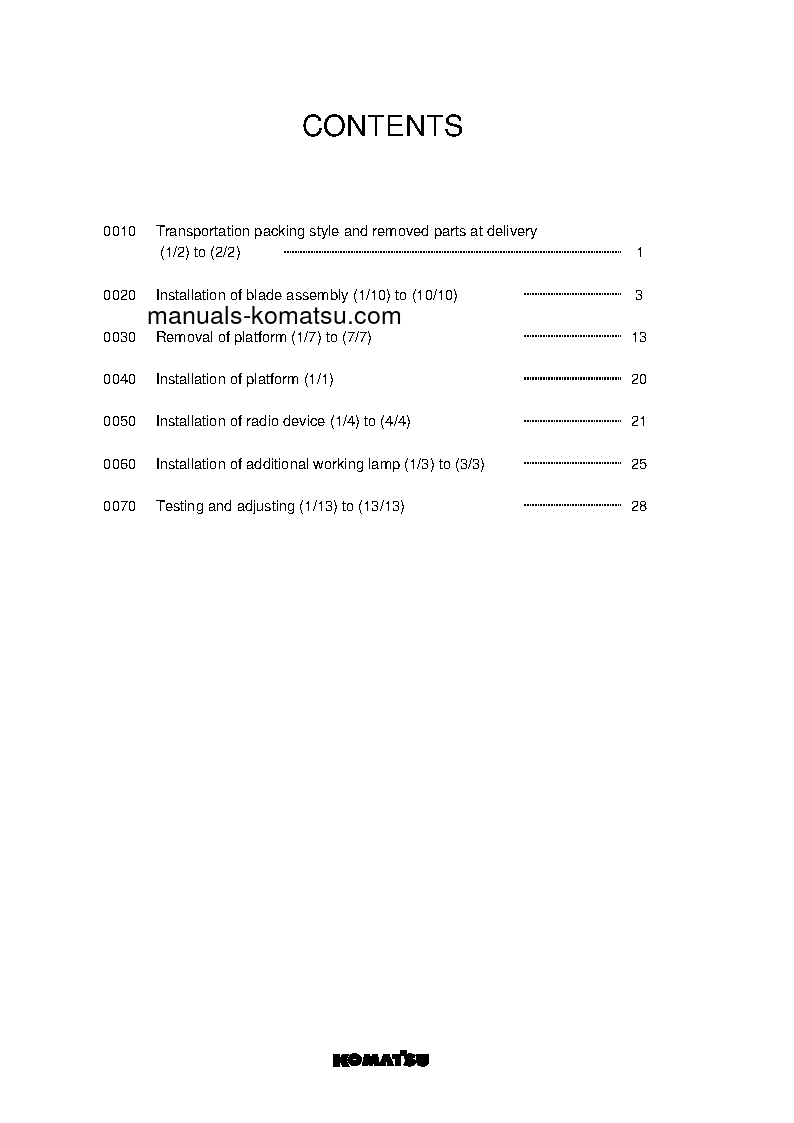 Protected: D85PXI-18(JPN) S/N 22083-UP Field assembly manual (English)