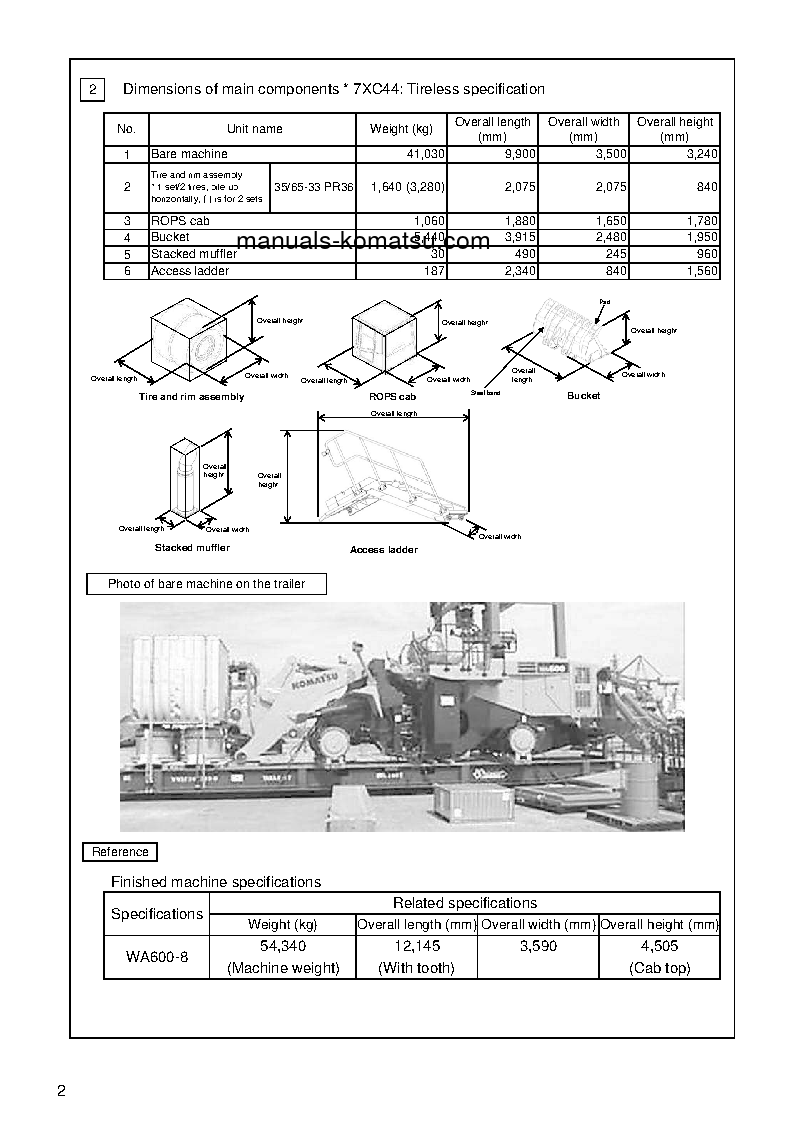 Protected: WA600-8(JPN) S/N 80001-UP Field assembly manual (English)